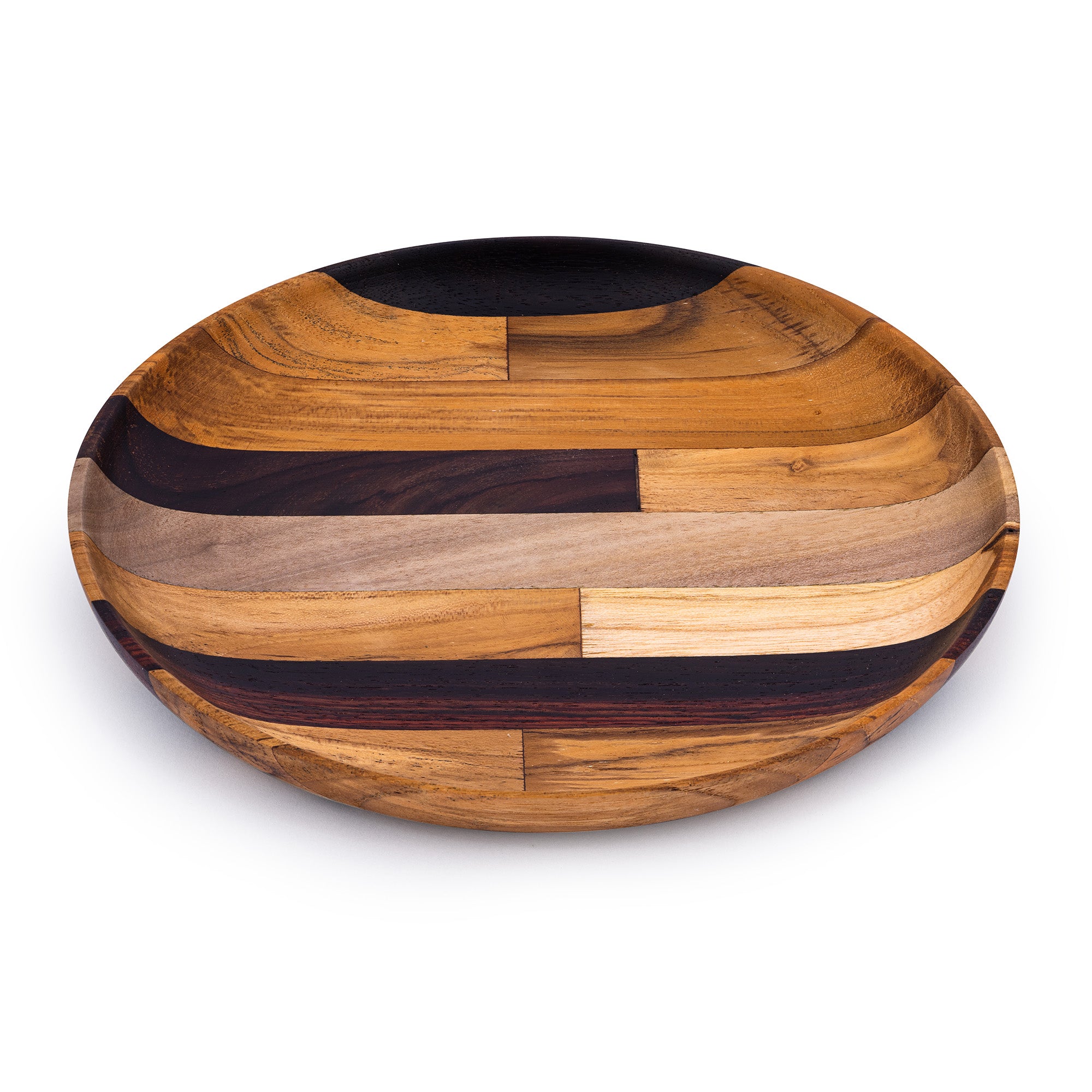 Premium Upcycled End Grain Wooden Serving Plate (2 Patterns) - Image 7