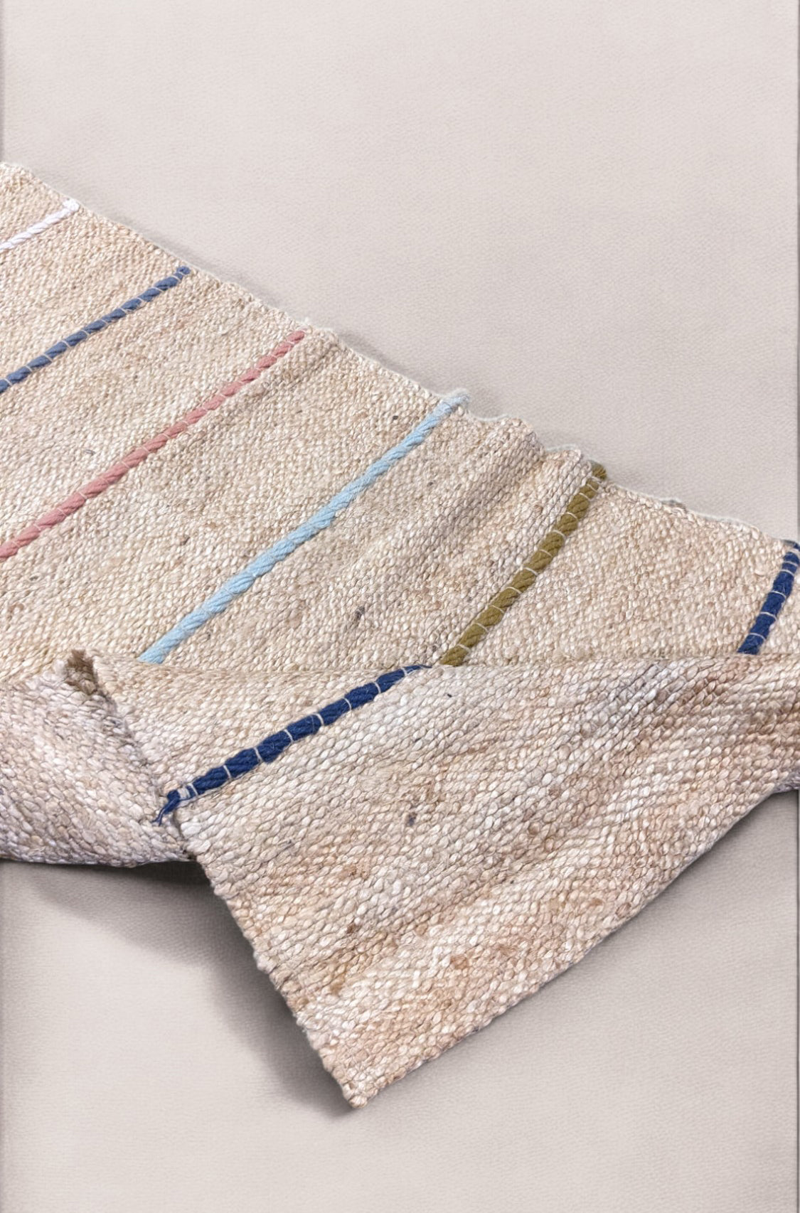 Flatweave Natural Jute Runner - 158 x 73 cm - Image 5