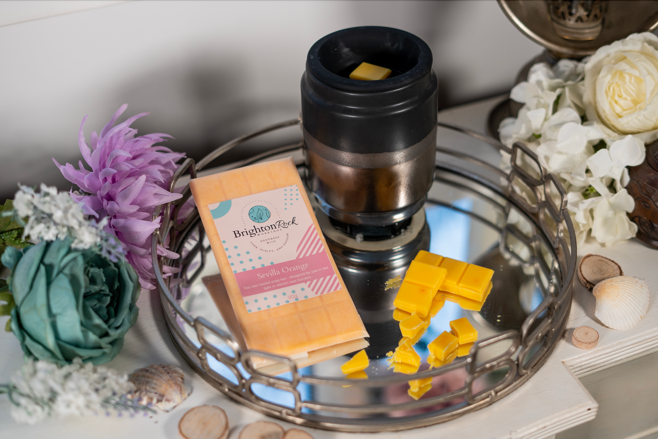 Sevilla Orange Wax Melt Snap Bar - Image 2
