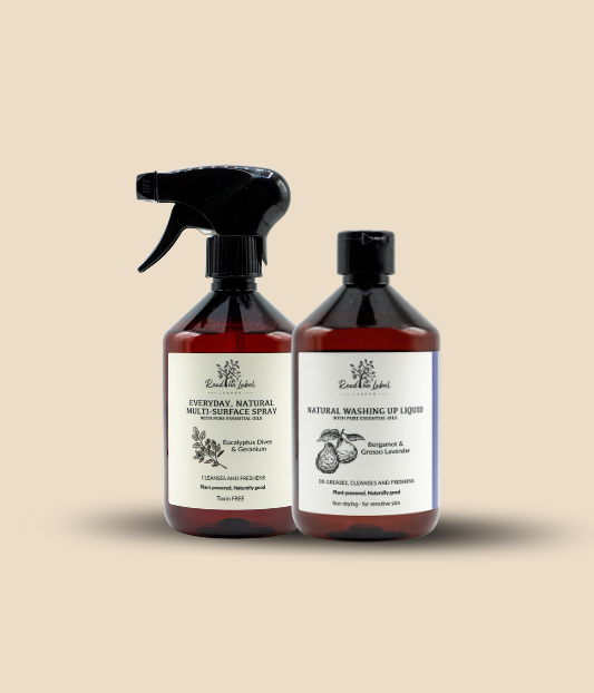 Duo Cleaning Bundle – Multi-Surface Cleaner & Washing Up Liquid