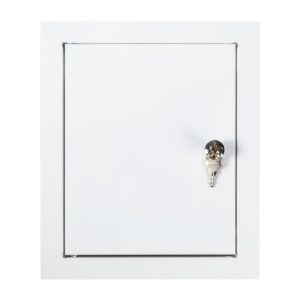 Lockable White Access Panel Service Door, 250mm x 300mm