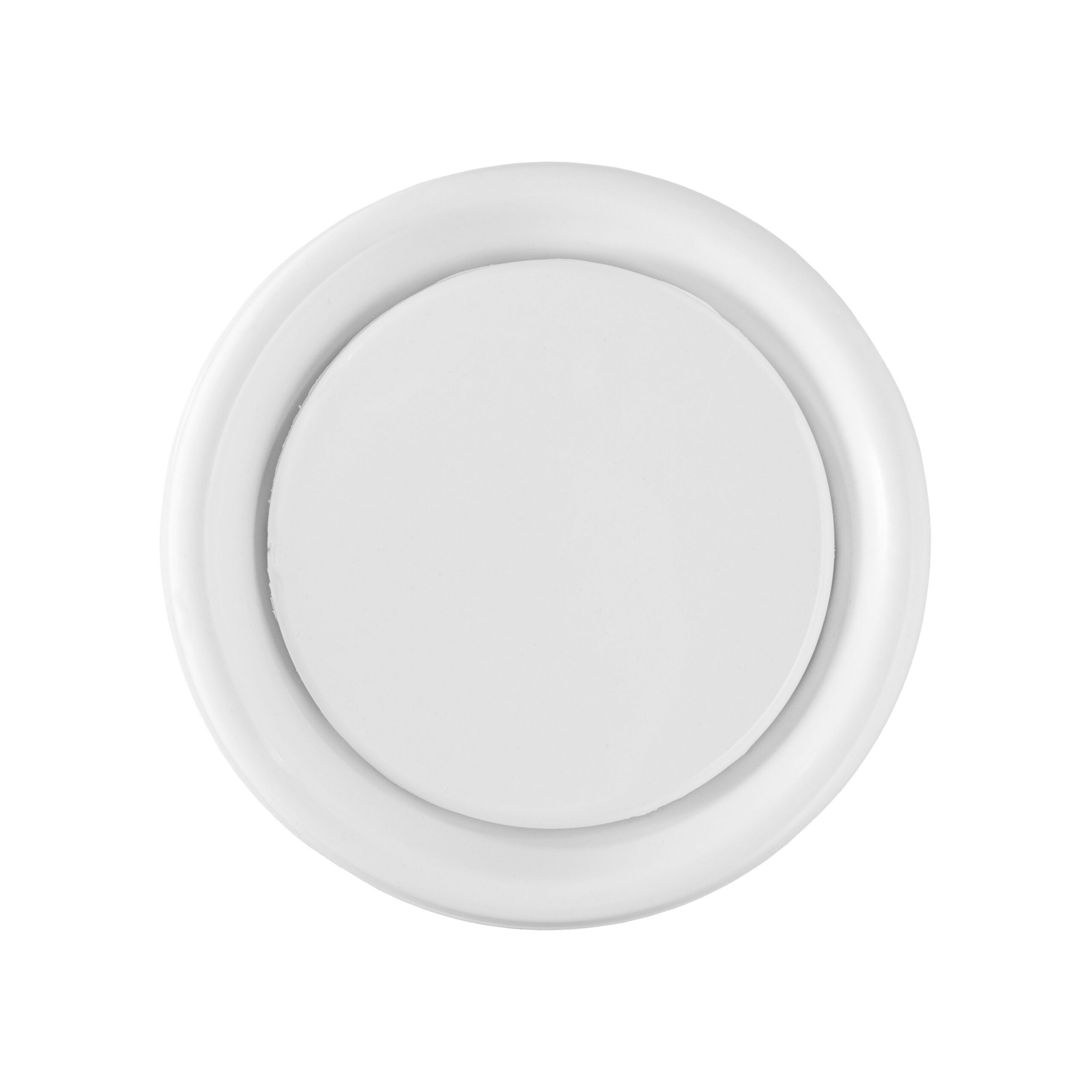 White Anemostat Intake Ceiling Valve, 125mm - Image 2