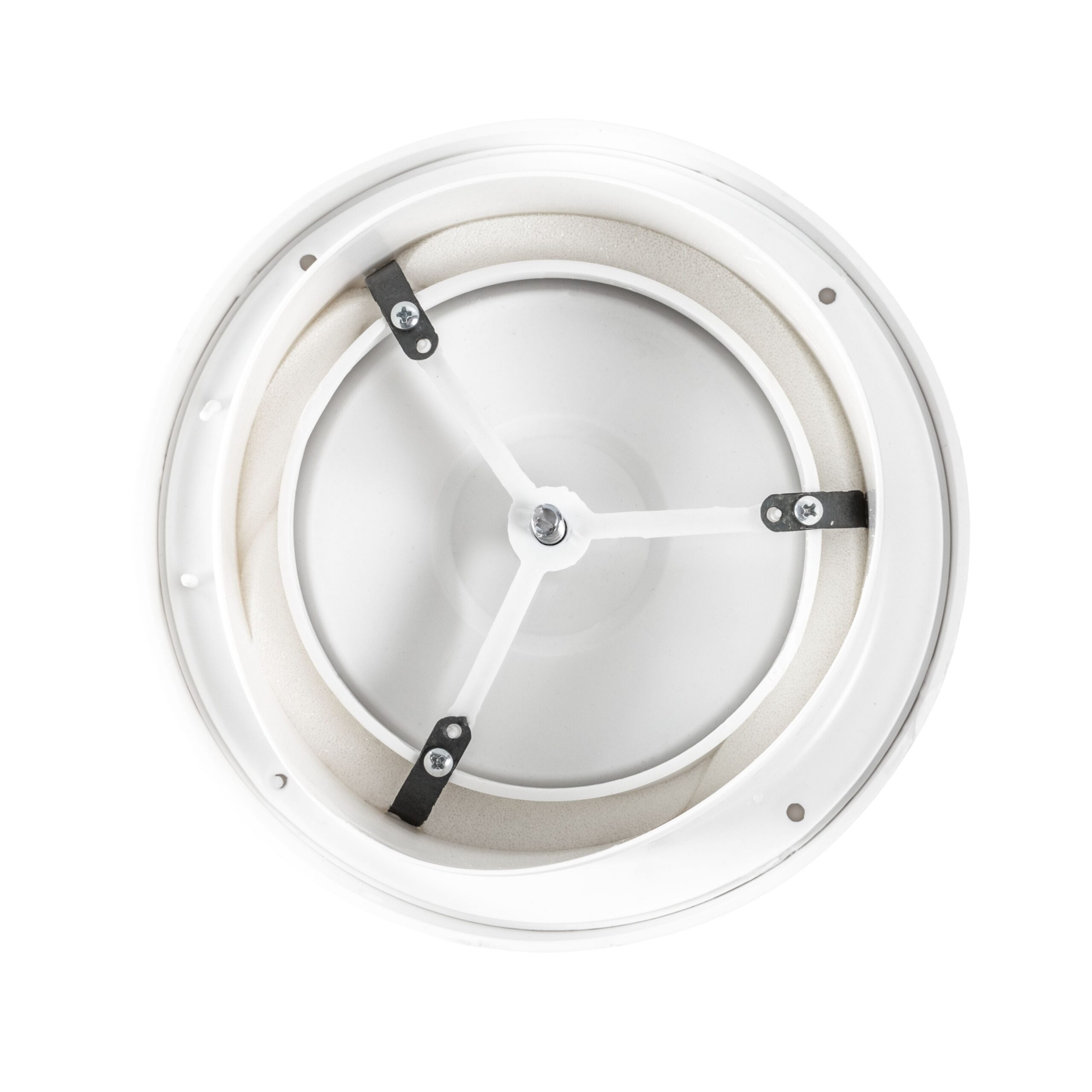 White Anemostat Intake Ceiling Valve, 125mm - Image 4
