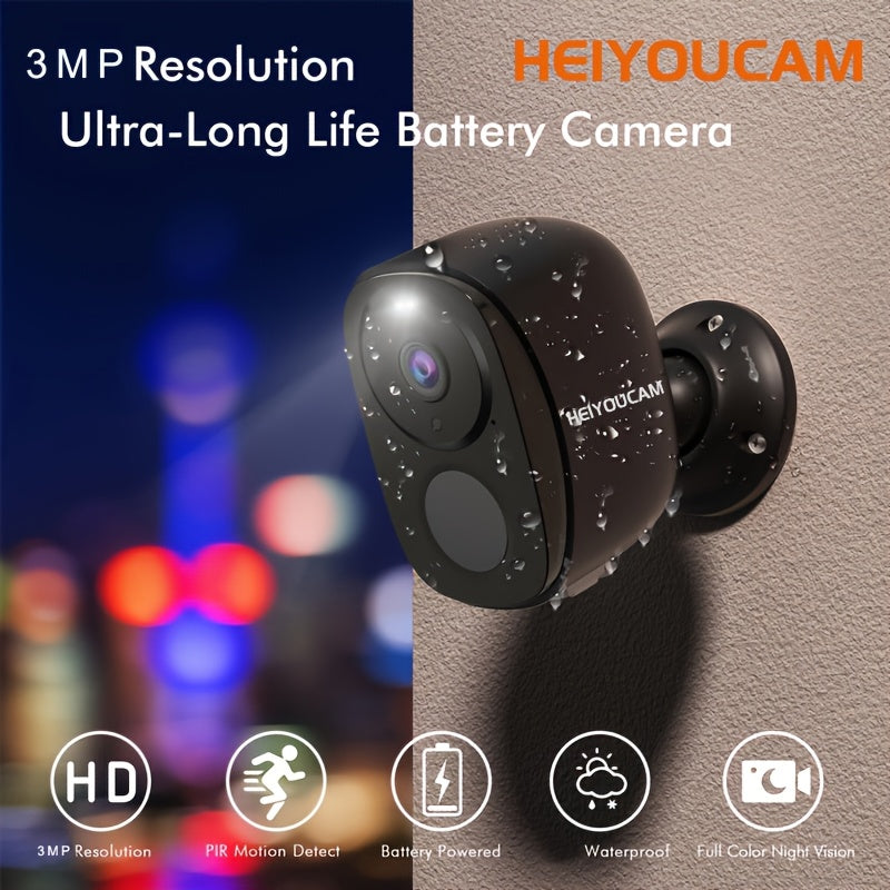 NNETM 2 Set Wireless Solar Security Camera 3MP Outdoor - Image 3