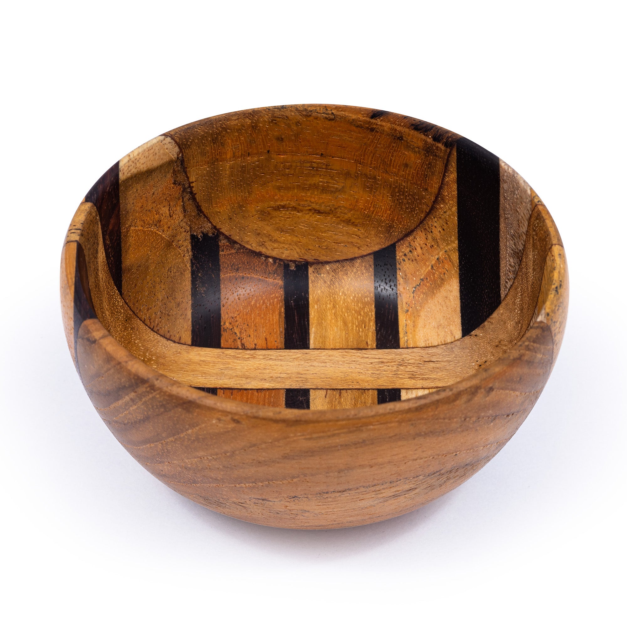 Upcycled Handmade Wooden Nibble Mini Bowl (2 patterns) - Image 9